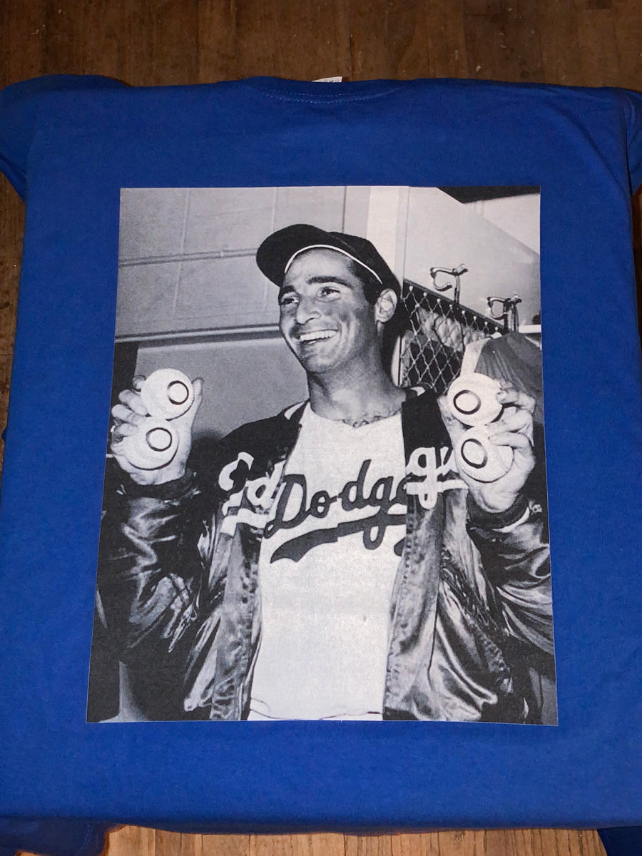 Sandy Koufax No Hitter Baseball T-Shirt – JFiveCustoms