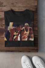 Load image into Gallery viewer, Kobe Bryant &amp; Michael Jordan Game Chat T-Shirt