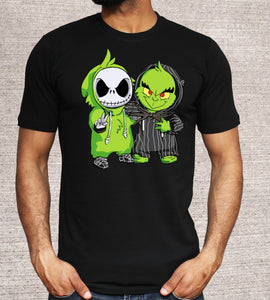 Baby Jack & Baby Grinch BFF T-Shirt