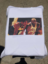 Load image into Gallery viewer, Kobe Bryant &amp; Michael Jordan Game Chat T-Shirt
