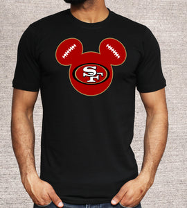 Disney Mickey Mouse San Francisco 49ers Football T-Shirt