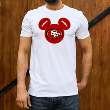 Load image into Gallery viewer, Disney Mickey Mouse San Francisco 49ers Football T-Shirt