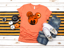 Load image into Gallery viewer, Disney Mickey &amp; Minnie Mouse Spooky Halloween T-Shirt