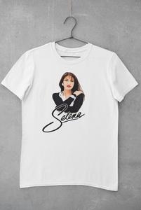 Selena Black White T-Shirt