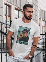 Load image into Gallery viewer, Bad Bunny El Romantico Sunflower Loteria T-Shirt