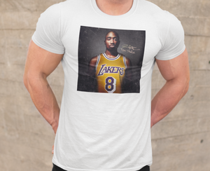 2pac w/ Kobe Lakers Jersey T-Shirt